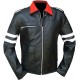 Men's Prototype Alex Mercer Dragon Black Costume Bomber Leather Jacket