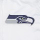 Men's Seattle Seahawks Starter White Throwback Varsity Satin Jacket