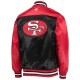 Men's Starter Black San Francisco 49ers The Tradition II Jacket