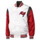 Men's Tampa Bay Buccaneers Starter White Throwback Satin Jacket