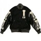 Men's Varsity Kapital I-FIVE 40S Black Jacket