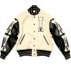 Men's Varsity Kapital I-FIVE 40S White Jacket