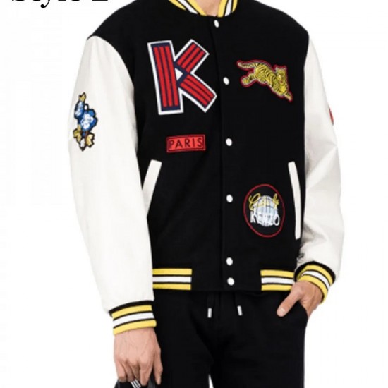 Men's Varsity Kenzo College Jacket