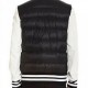 Men's Varsity Moncler Puffer Black Bomber Jacket