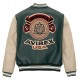 Mens Avirex Bisons Varsity Biker Jacket