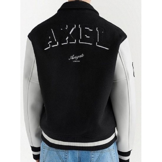 Mens Axel Arigato Biker Varsity Jacket