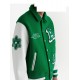 Mens Axel Arigato Green Biker Varsity Jacket