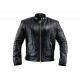 Mens Black Lining Lambskin Leather Jacket