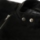 Mens Black Suede Leather Motorcycle Winters Jacket