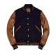 Mens Blue Varsity Jacket