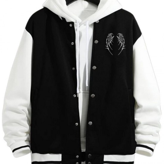 Mens Bone Dragon Varsity Jacket