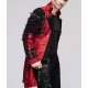 Mens Cloud Devil Red Gothic Coat