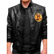 Mens Cobra Kai Karate Kid Johnny Lawrence Red Leather Jacket