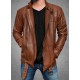 Mens Cruiser Biker Leather Biker Jacket