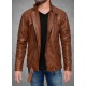 Mens Cruiser Biker Leather Biker Jacket