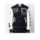 Mens Cryst Moon Phase varsity jacket