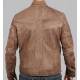 Mens Douglas Brown Leather Jacket