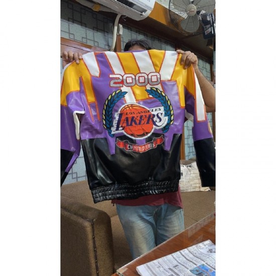 lakers 2000 championship jacket