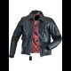 Mens Lanson America Black Leather Jacket