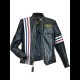 Mens Lanson America Classic Leather Jacket