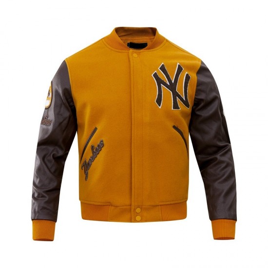 Mens MLB New York Yankees Letterman Varsity Jacket