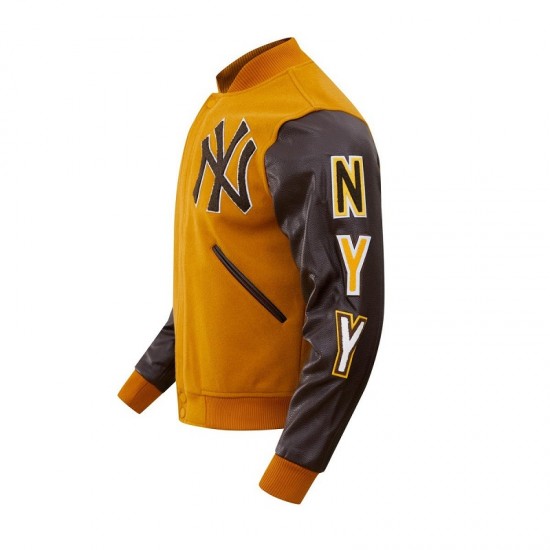 Mens MLB New York Yankees Letterman Varsity Jacket