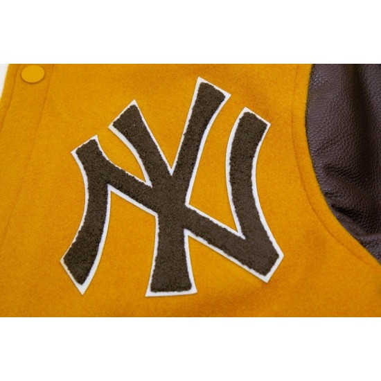 Mens MLB New York Yankees Letterman Varsity Jacket