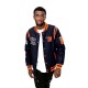 Mens Morgan State University Biker Varsity Jacket