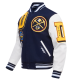 Mens NBA Denver Nuggets Mashup Varsity Jacket