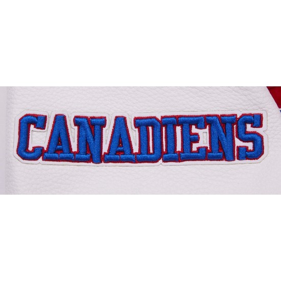 Mens NHL Montreal Canadiens Red Classic Varsity Jacket