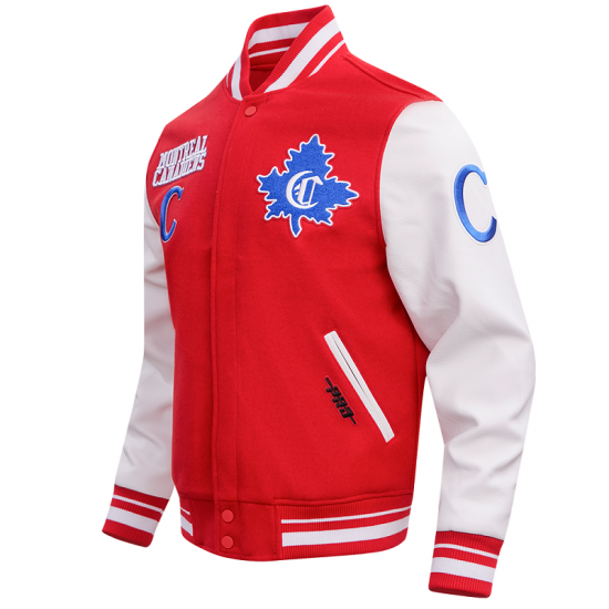 Mens NHL Montreal Canadiens Red Classic Varsity Jacket