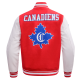 Mens NHL Montreal Canadiens Red Classic Varsity Jacket