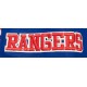 Mens NHL New York Rangers Off white Varsity Jacket