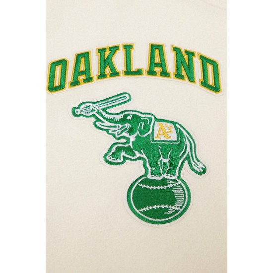 Mens Oakland Athletics Retro Classic Varsity Jacket