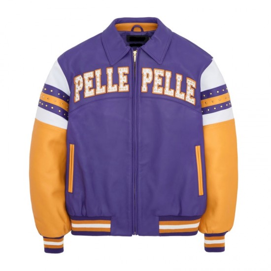 Mens Pelle Pelle Arches Purple Jacket