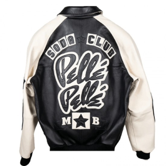 Mens Pelle Pelle Classic Soda Club Plush Jacket