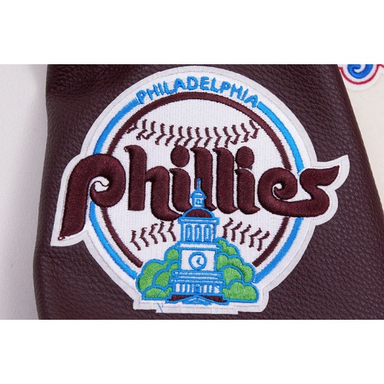 Mens Philadelphia Phillies Retro Classic Varsity Jacket