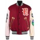 Mens Raaw Aries Biker Varsity Jacket