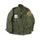 Mens Taxi Driver Robert De Niro Green Military Jacket