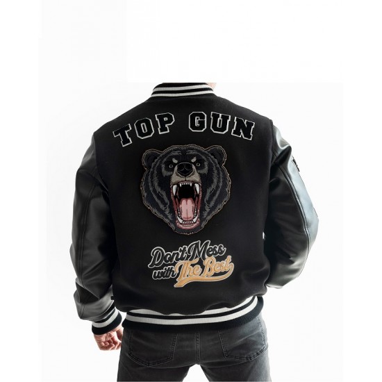 Mens Top Gun Bears Varsity Jacket