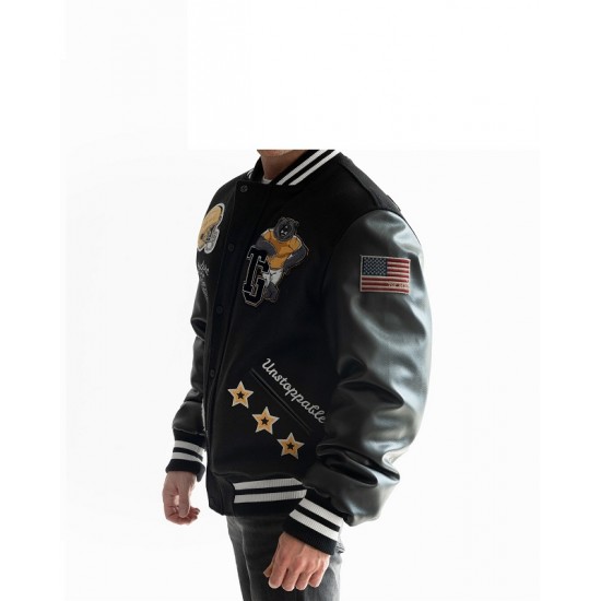 Mens Top Gun Bears Varsity Jacket