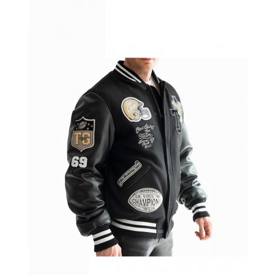 Mens Top Gun Bears Varsity Jacket