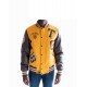 Mens Top Gun Fear The Goat Varsity Jacket