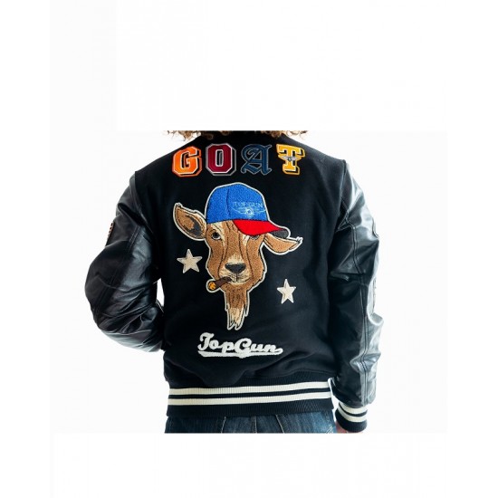 Mens Top Gun Varsity Jacket