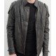 Mens Transformers Decepticon Shield Black Armor Leather Jacket