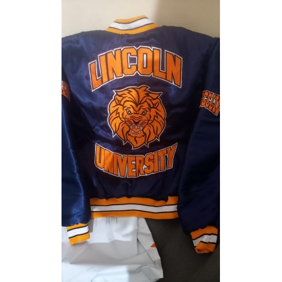 Men’s Lincoln University Biker Jacket