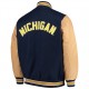 Men’s Michigan Varsity Black Jacket