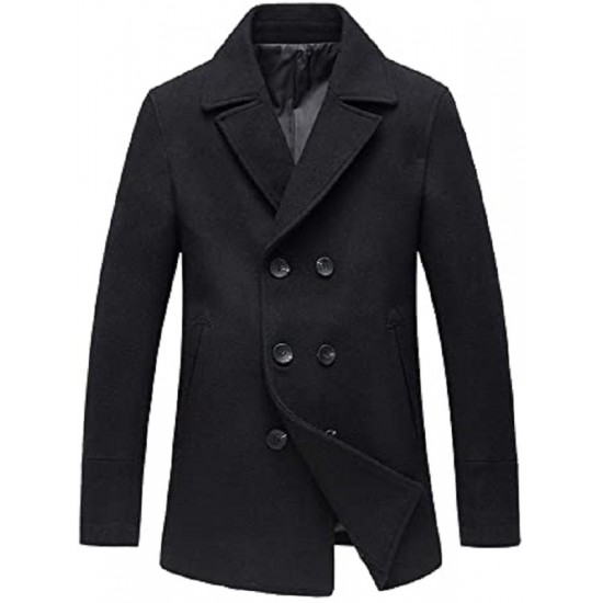 Men’s Mid Length Winter Pea Coat