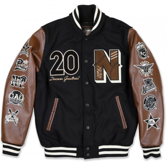 Men’s Negro League Baseball Varsity Jacket