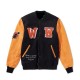 Men’s Off-White Eagle Temp Wool Varsity Jacket